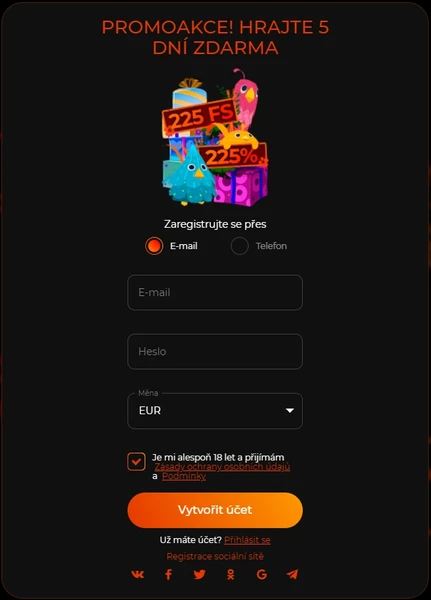 fortune clock casino registrace