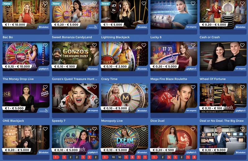 Hry so živým predajcom v Euro casino