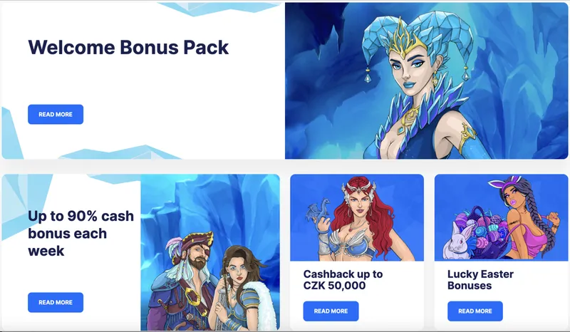 Ice casino Bonusy