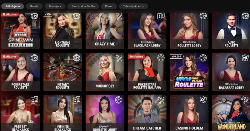 Hry so živým predajcom v Poker Stars