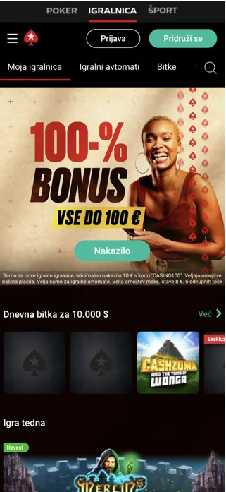 Mobilné kasíno PokerStars