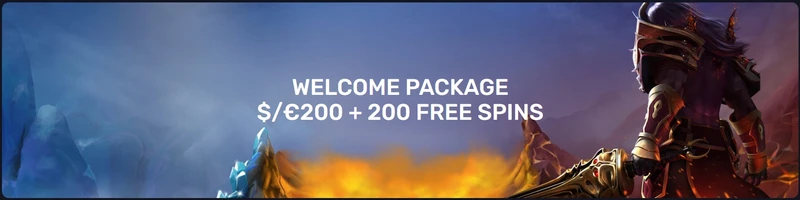 Dobrodelni bonus 200 € + 200 brezplačnih vrtljajev WooCasino