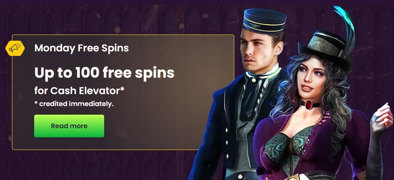 Bizzo Casino Ponedeljek brezplačni vrtljaji
