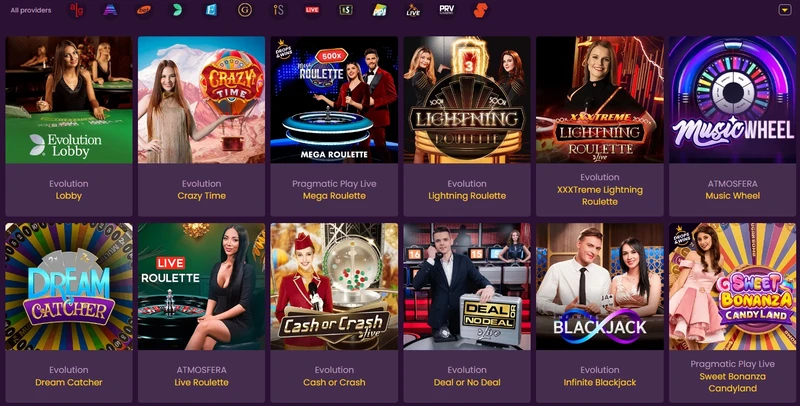 Casino v živo v Bizzo Casino