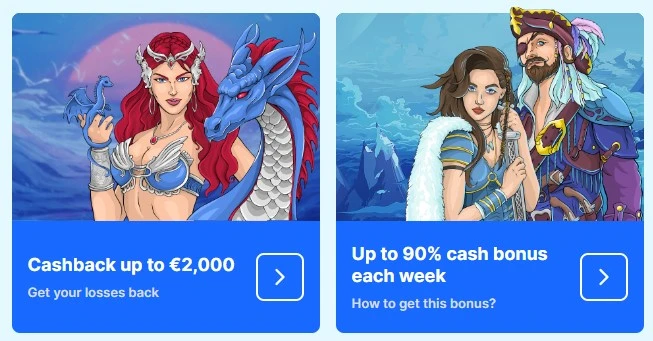 Cashback bonusy Icecasino