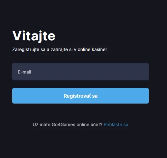 Go4games Casino login