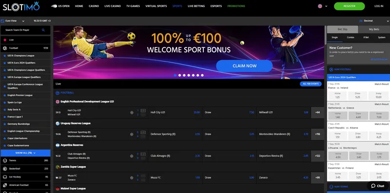 Slotimo - Betting