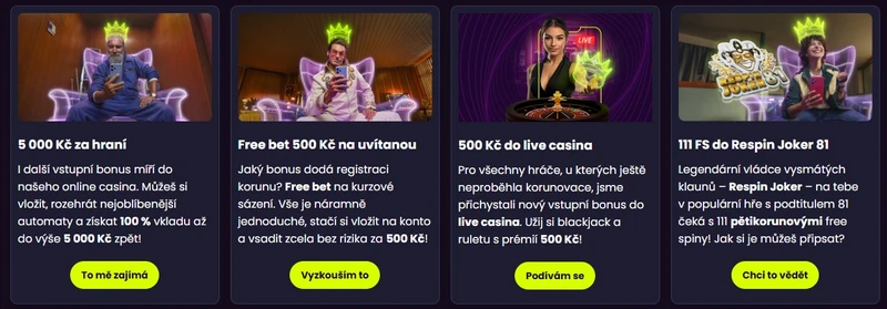 Bonusy pro Kingsbet Casino - 100% do 1 000 Kč + 666 FS
